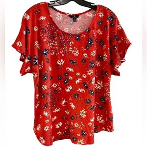 Jules & Leopold | Flutter Sleeve Blouse